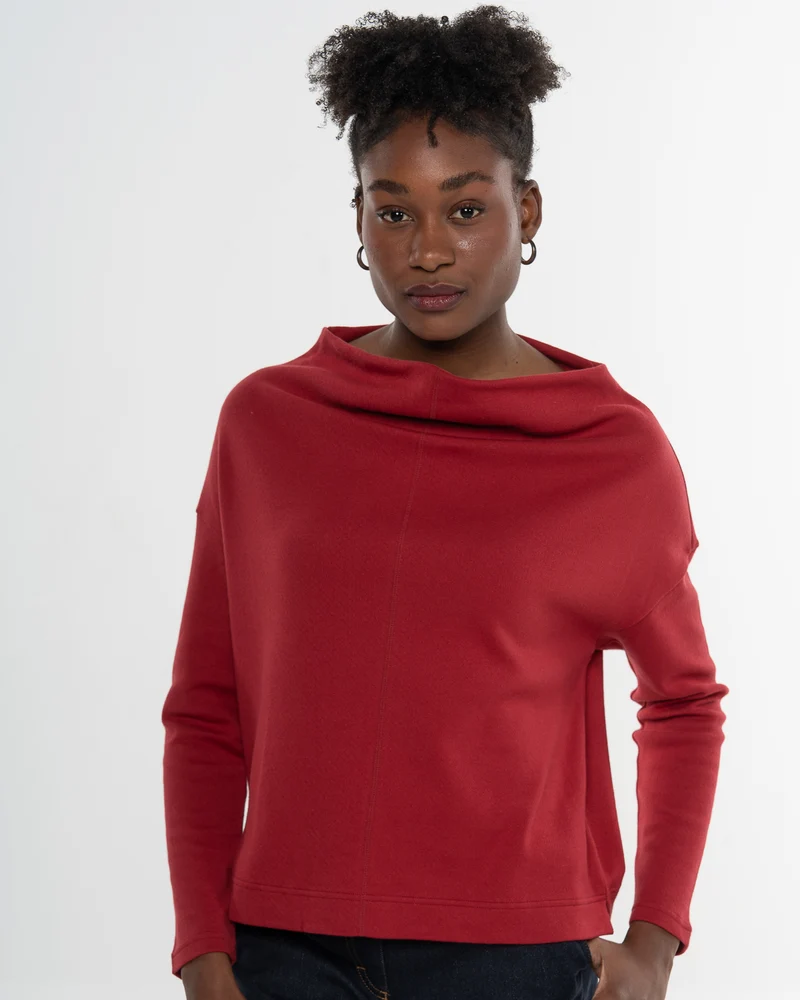 Sweater mit Wasserfallausschnitt Gentle Cascade Rio