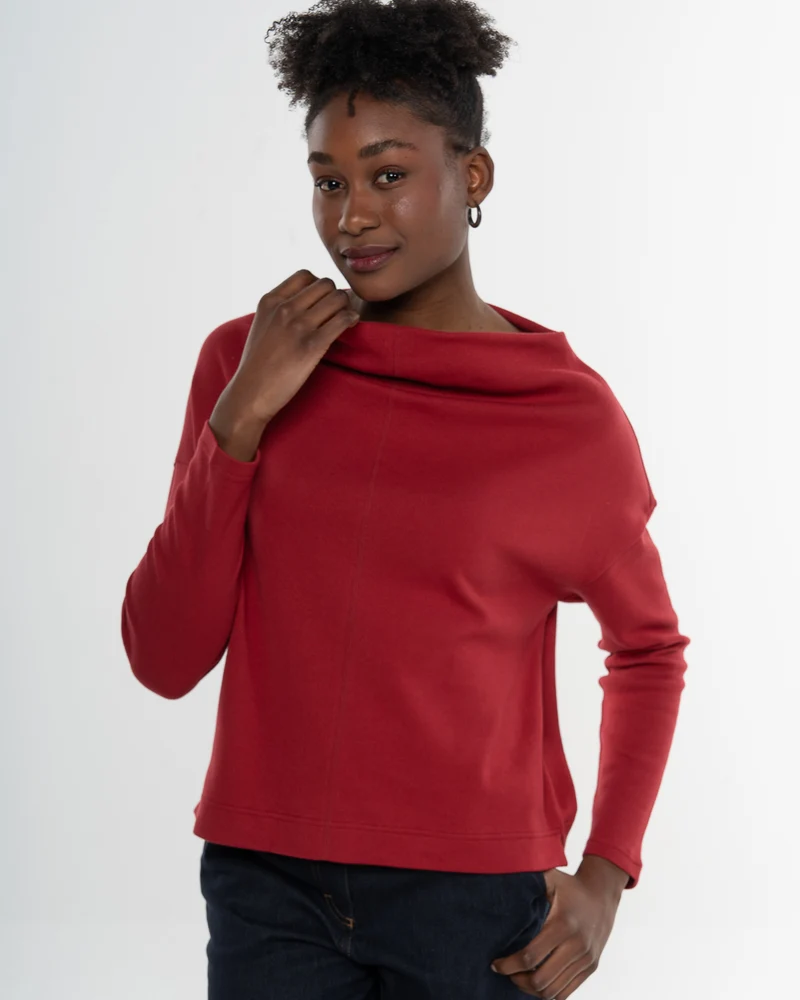 Sweater mit Wasserfallausschnitt Gentle Cascade Rio