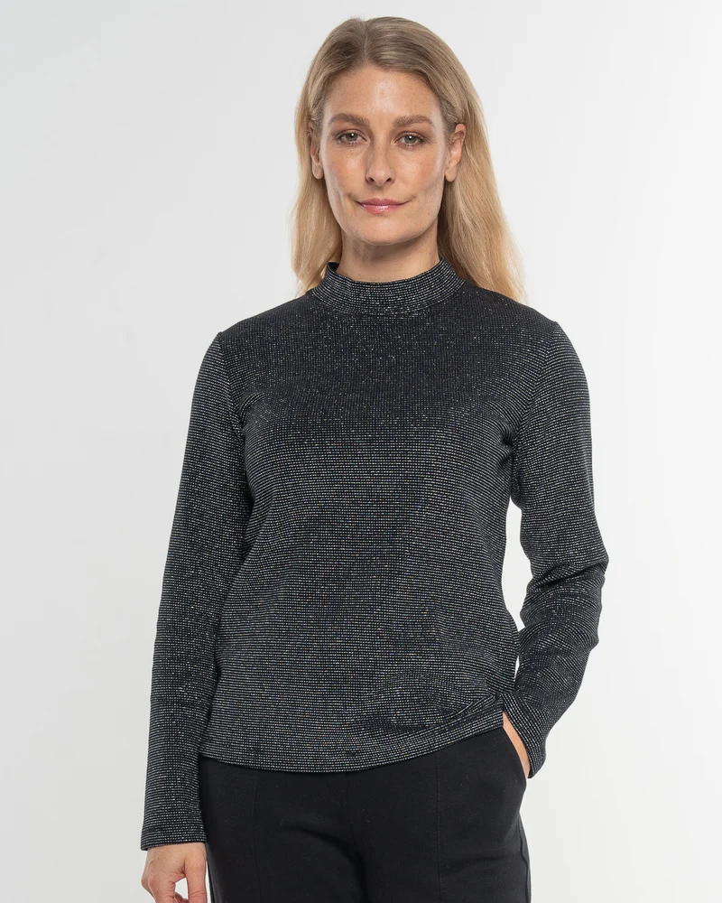Langarmshirt Pearl Turtle Raven
