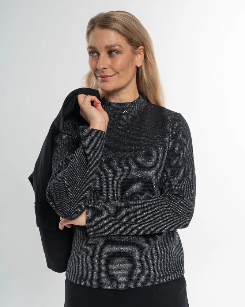 Langarmshirt Pearl Turtle Raven