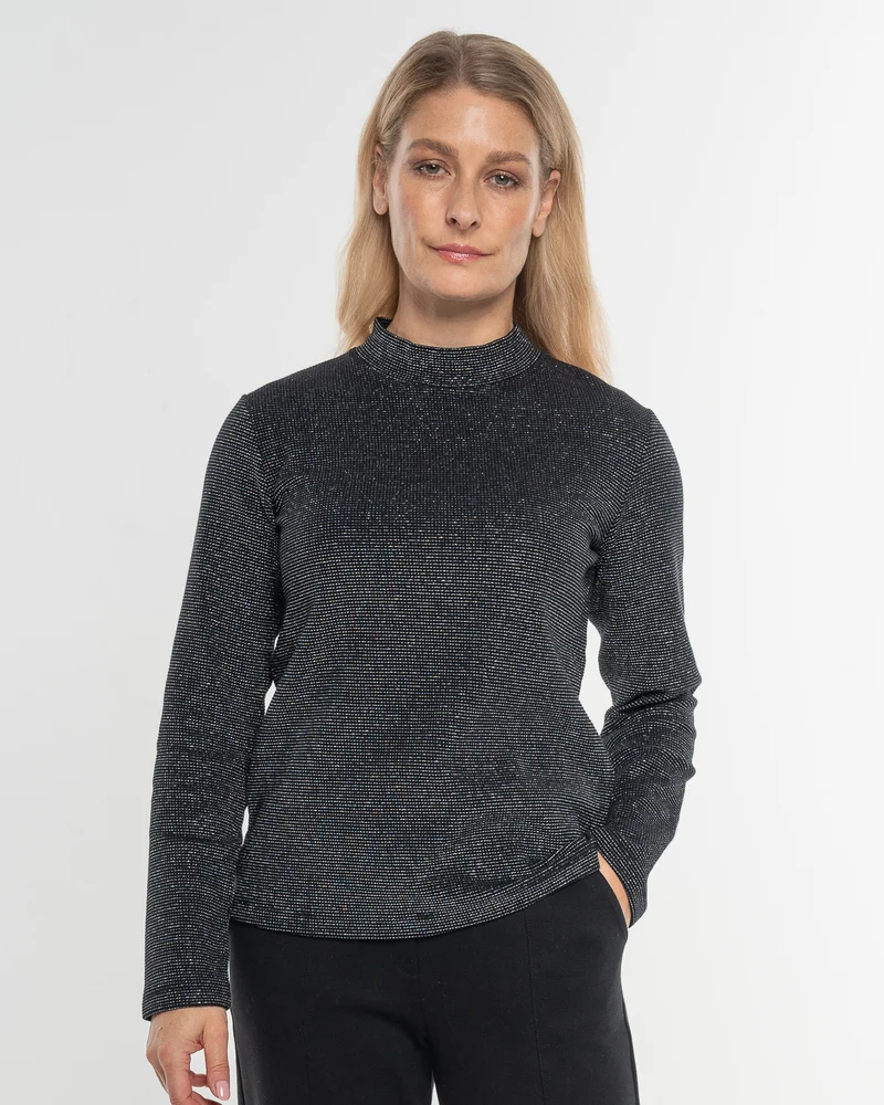 Langarmshirt Pearl Turtle Raven