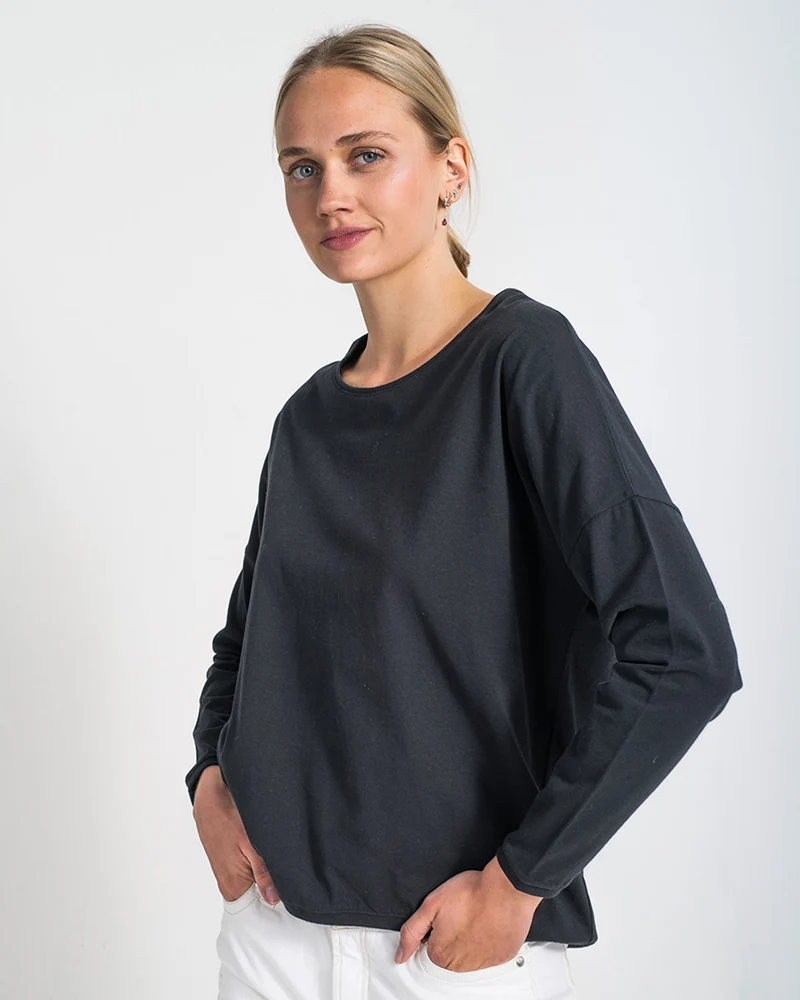 T-Shirt Oversized Loose Raven