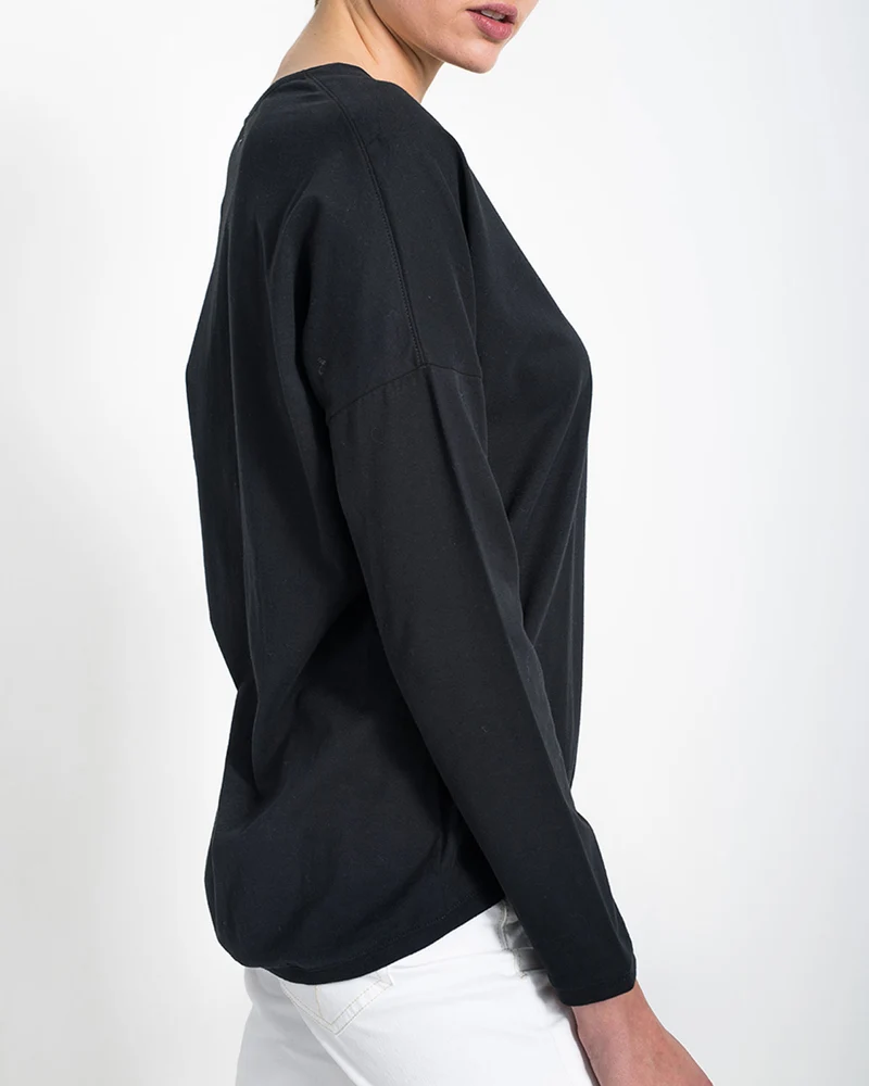 T-Shirt Oversized Loose Raven