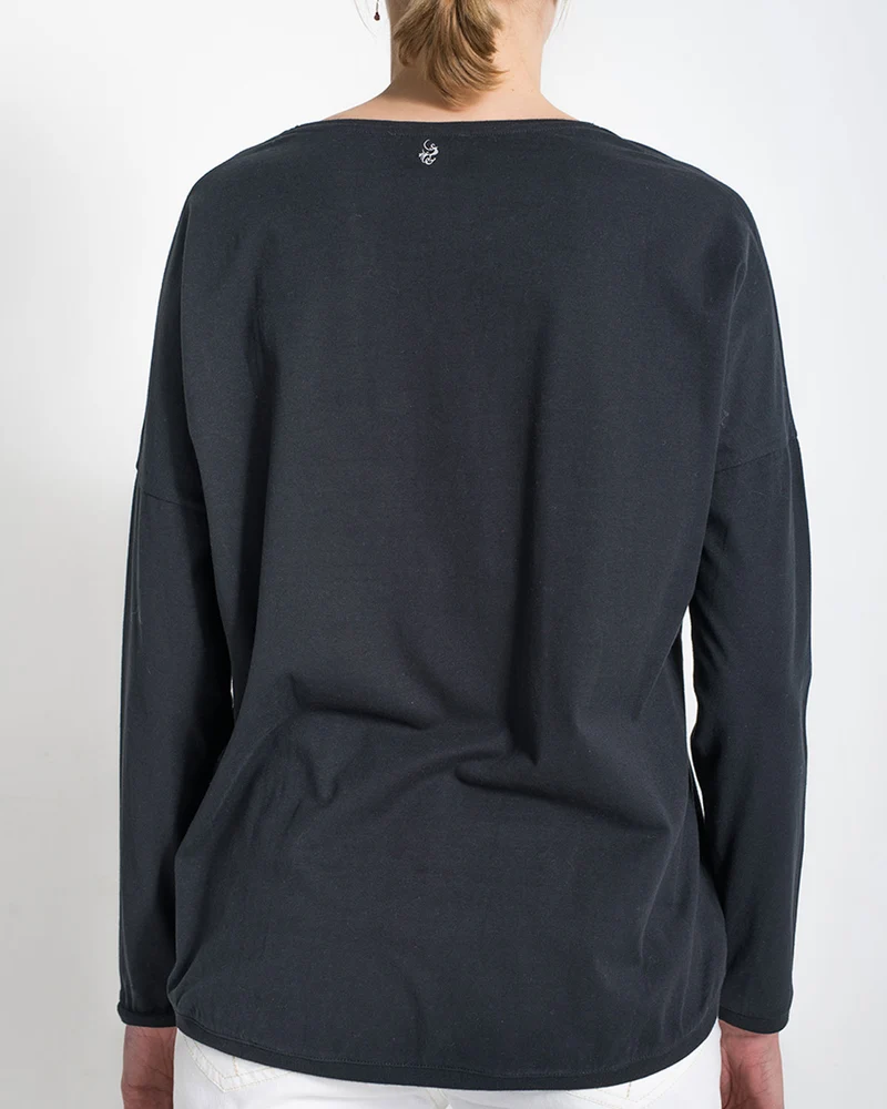 T-Shirt Oversized Loose Raven