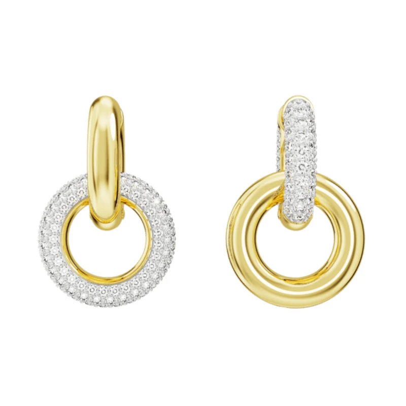 Swarovski Dextera Goldfarbene Ohrringe 5668818