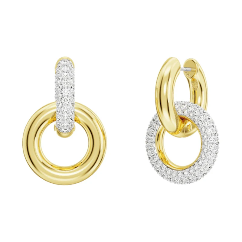 Swarovski Dextera Goldfarbene Ohrringe 5668818