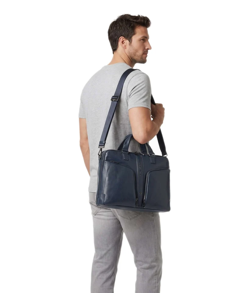 Piquadro Victor Aktentasche blue