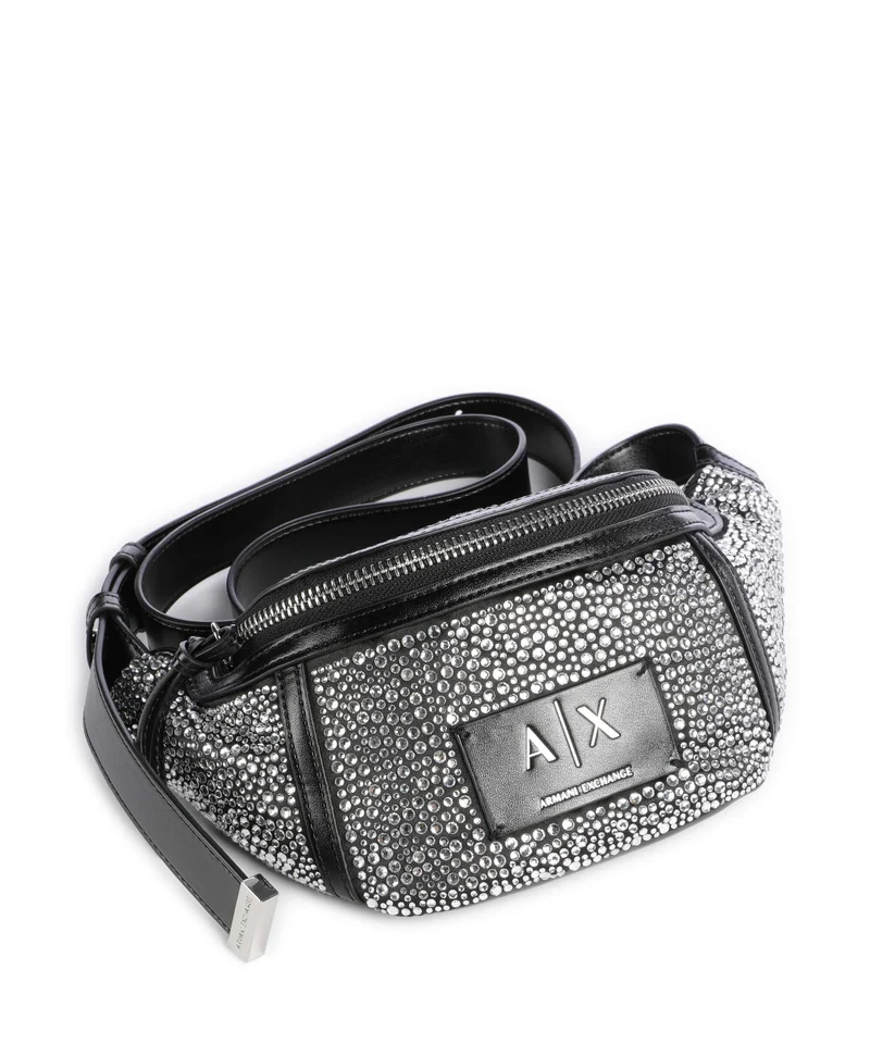 Armani Exchange Alice Umhängetasche black/crystal
