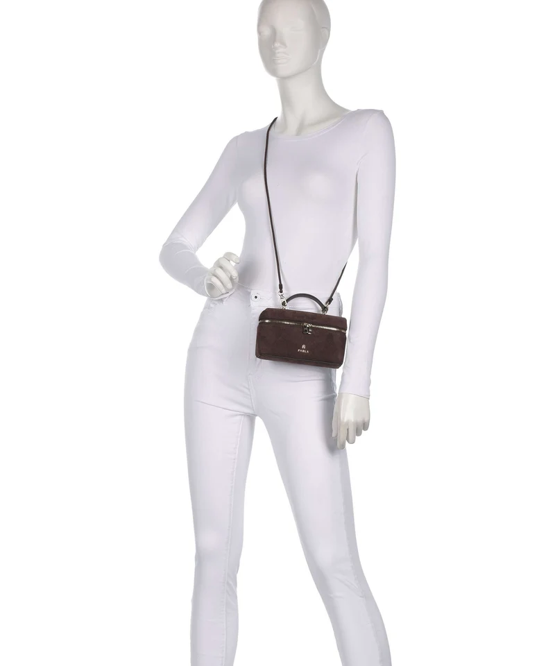 Furla Camelia Micro Umhängetasche toni cioccolato