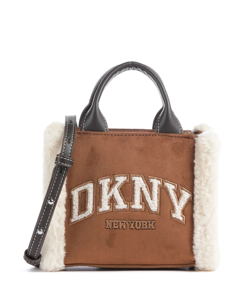 DKNY Hadlee Mini Umhängetasche walnut