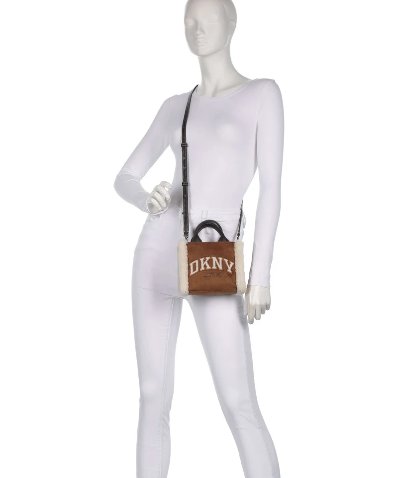 DKNY Hadlee Mini Umhängetasche walnut