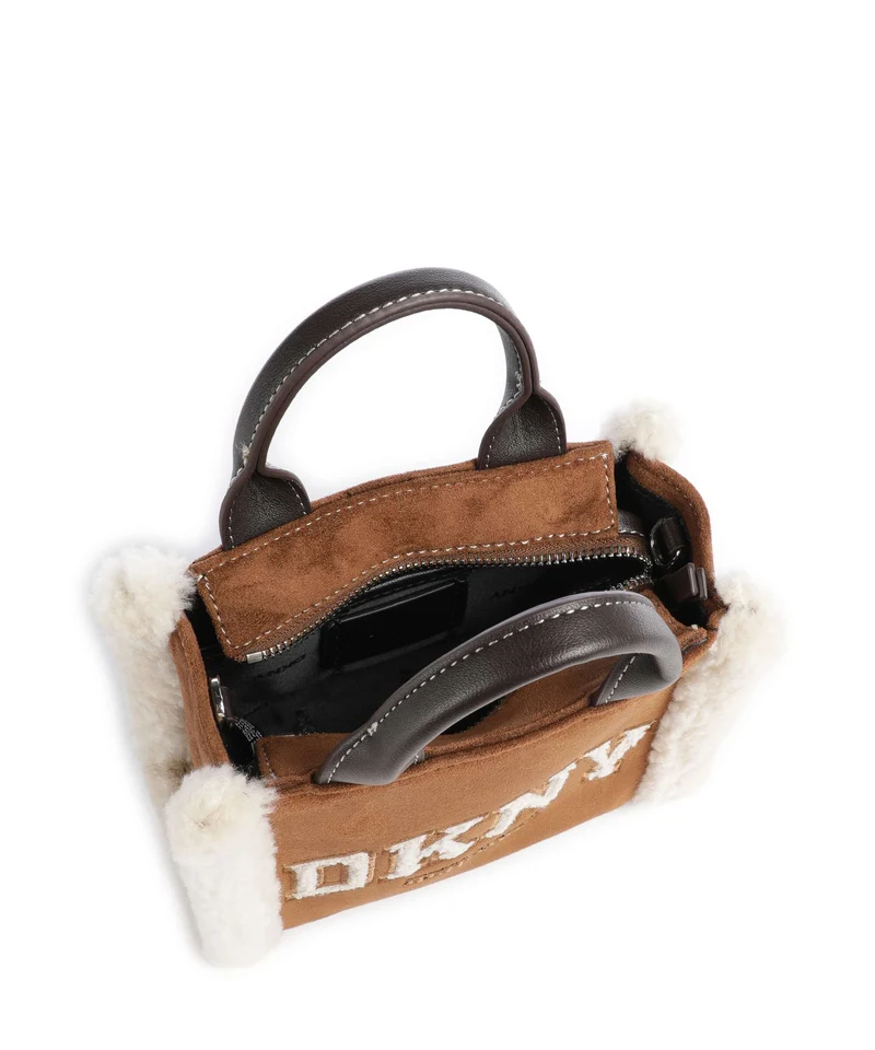 DKNY Hadlee Mini Umhängetasche walnut