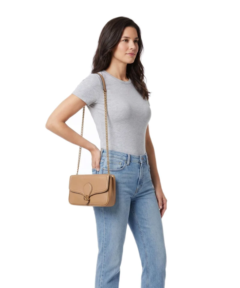 Lauren Ralph Lauren Bradley Large Geldbörse camel