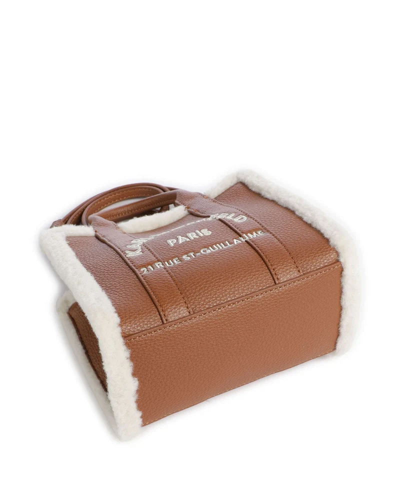 Karl Lagerfeld K/Rue St Guillaume Mini Umhängetasche dark tan