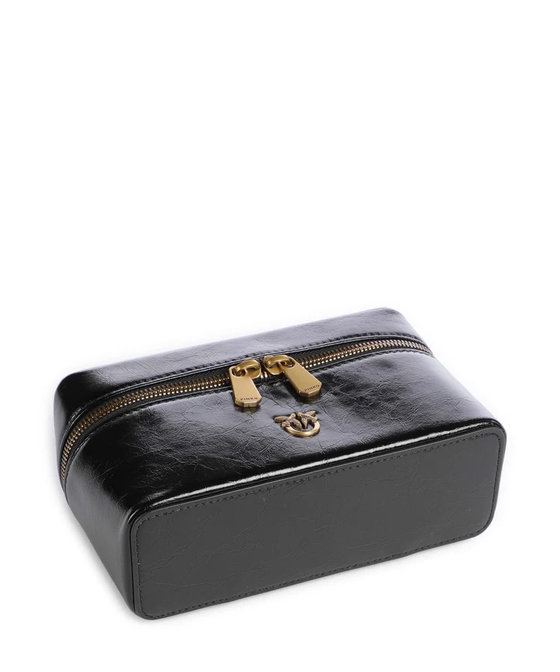 Pinko Vanity Mini Umhängetasche nero/antique gold