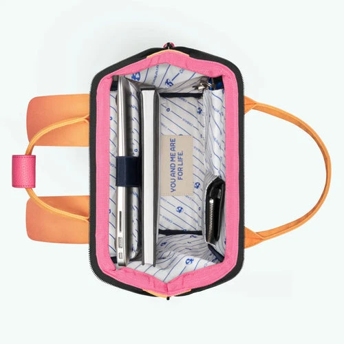 Rucksack Adventurer Small Cabourg Tie & Dye Orange