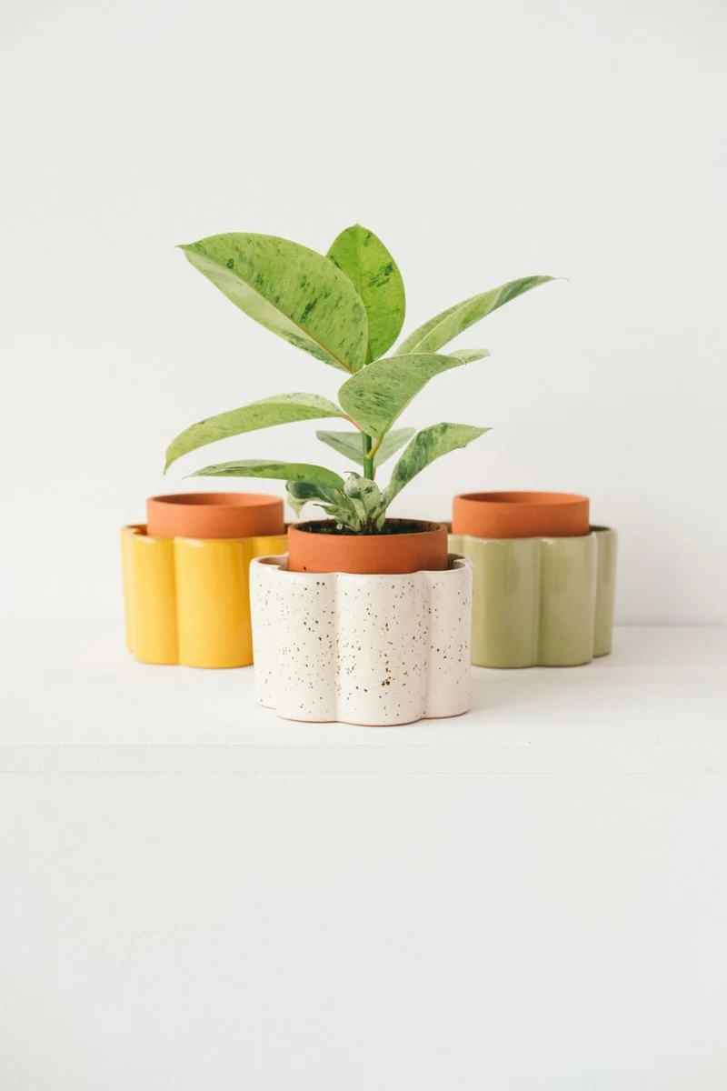 Selbstbewässernder Blumentopf Paula Pepin