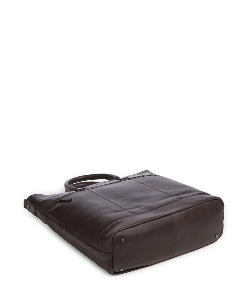 The Chesterfield Brand Wax Pull Up Cow Westbrook Handtasche brown