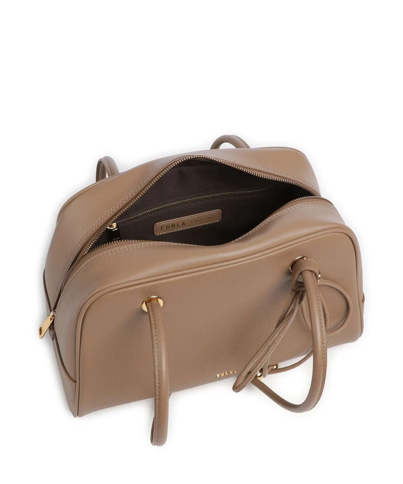 Furla Poppy M Schultertasche toffee