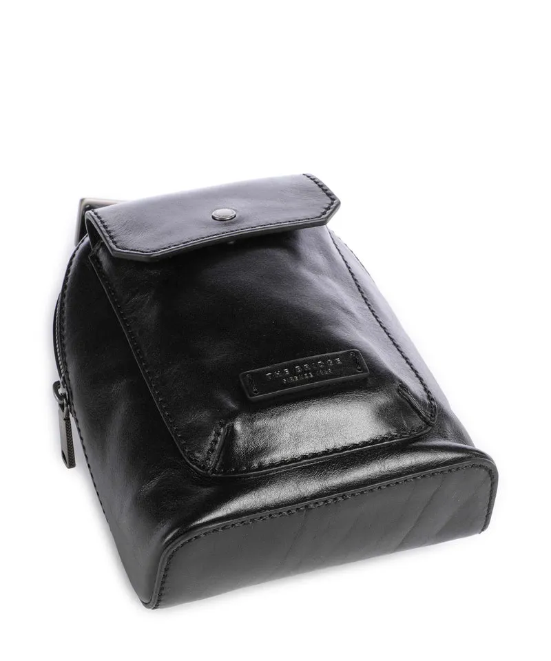 The Bridge Mattia Slingbag nero