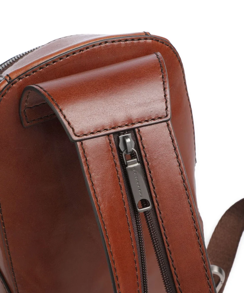 The Bridge Mattia Slingbag marrone