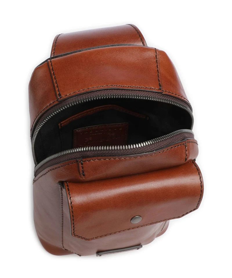 The Bridge Mattia Slingbag marrone