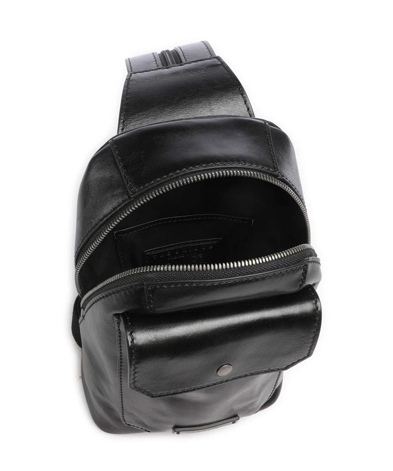 The Bridge Mattia Slingbag nero