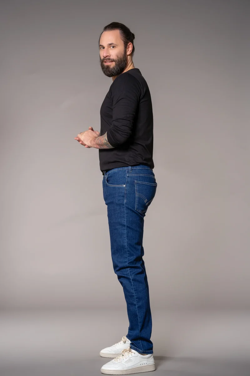 Jeans FI:NN Slim Fit Classic Blue