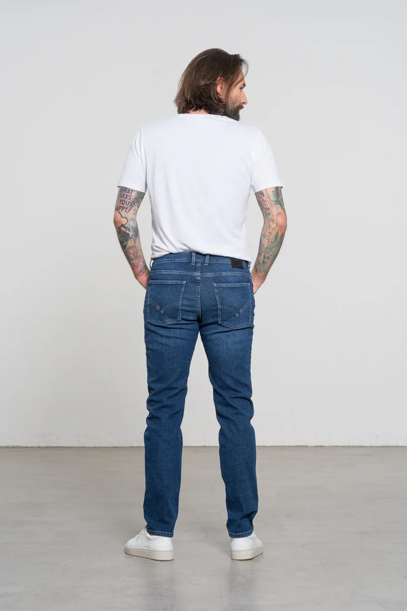 Jeans FI:NN Slim Fit Fashion Blue
