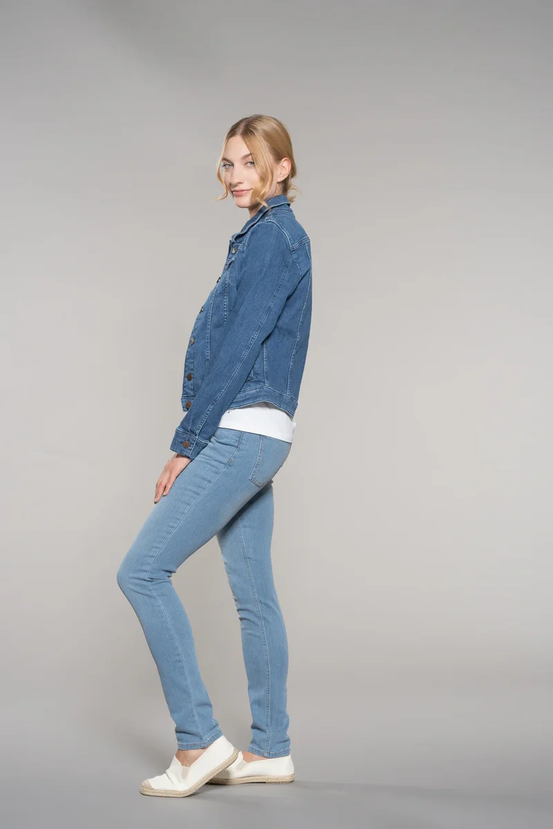 Jeansjacke SVA:LA Hyperflex Fashion Blue