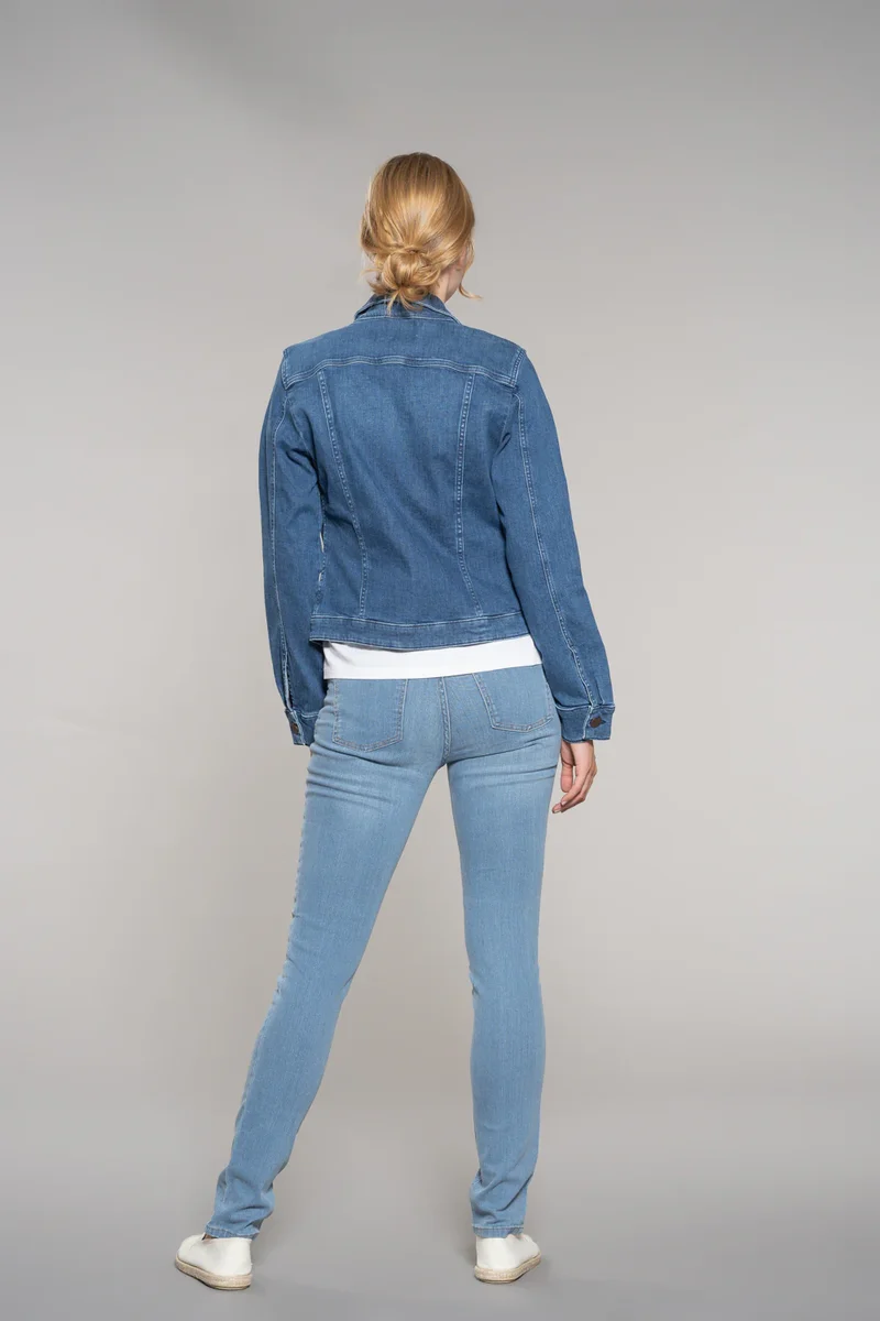 Jeansjacke SVA:LA Hyperflex Fashion Blue