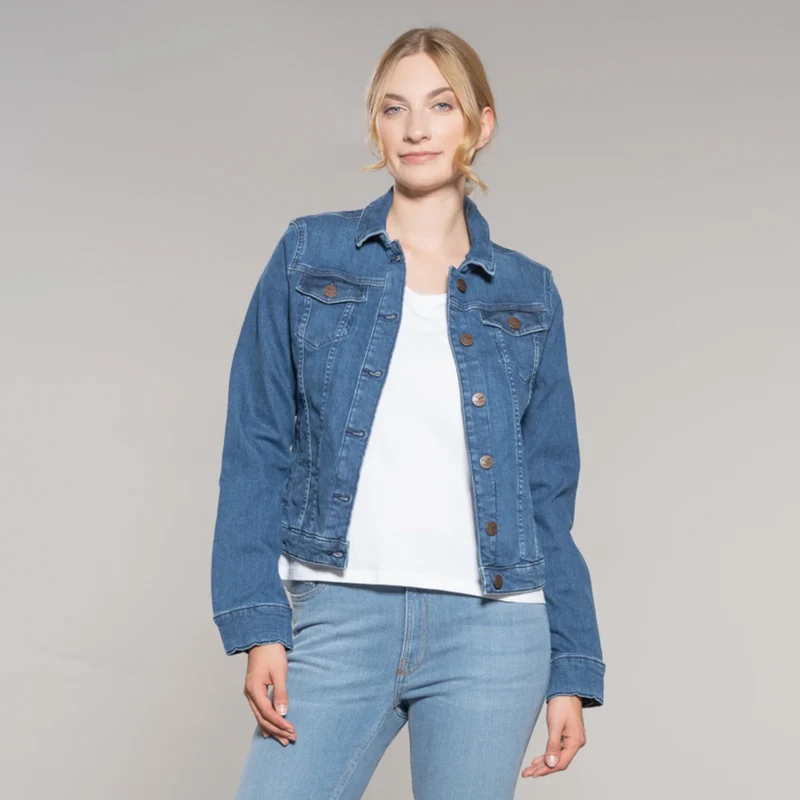 Jeansjacke SVA:LA Hyperflex Fashion Blue