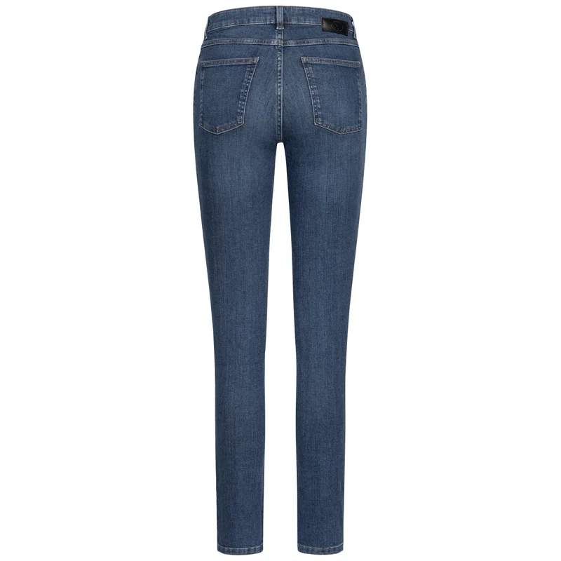 Jeans HAN:NA Skinny High Waist Fashion Blue