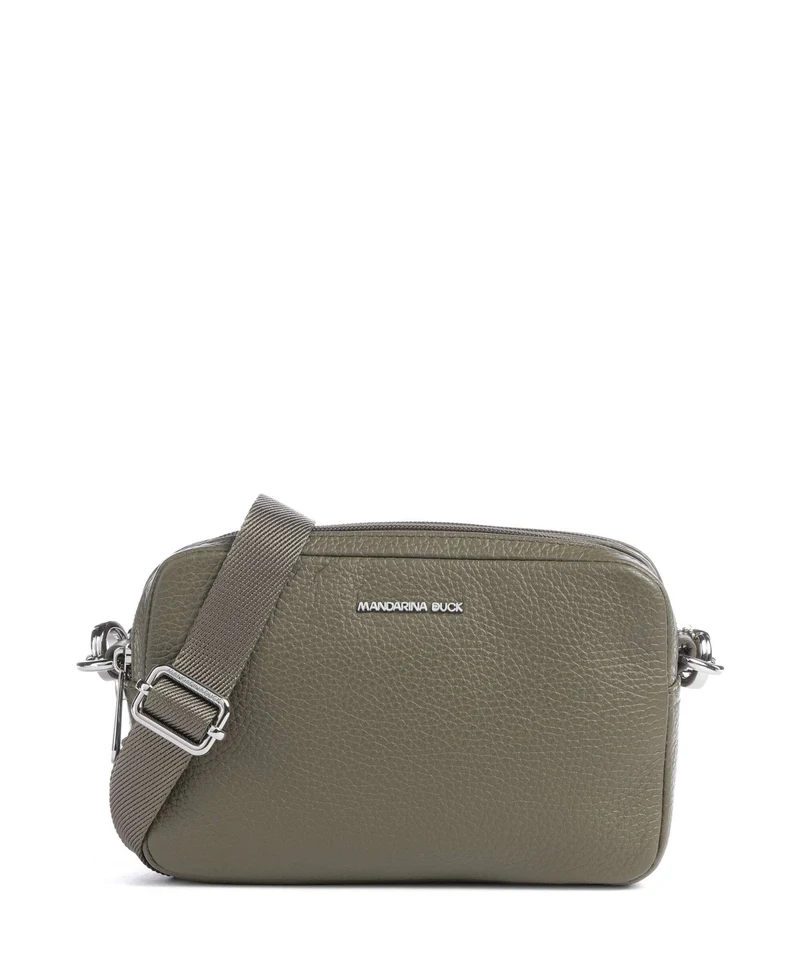 Mandarina Duck Mellow Leather Umhängetasche winter olive