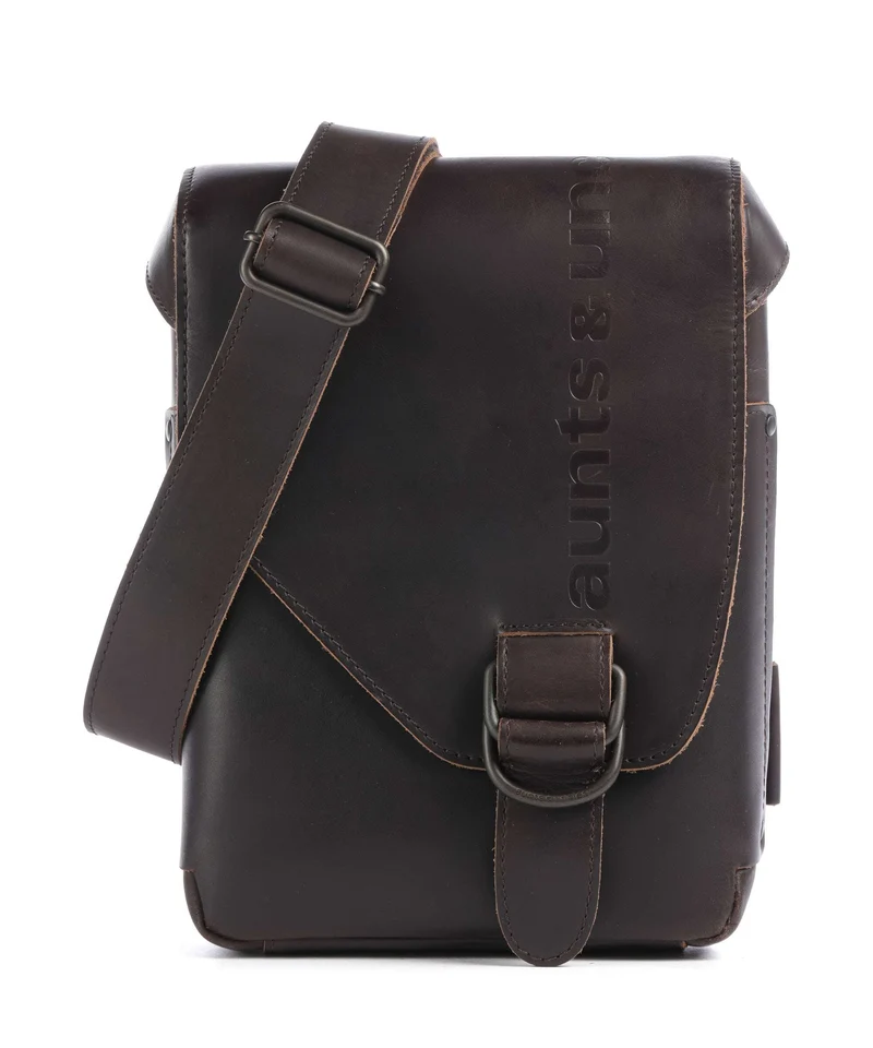 Aunts & Uncles Heritage Jade Umhängetasche dark brown