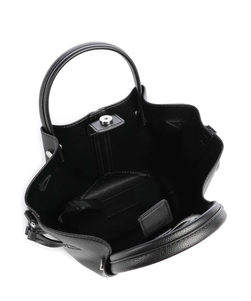 Karl Lagerfeld K/Pierced Mini Handtasche black nickel