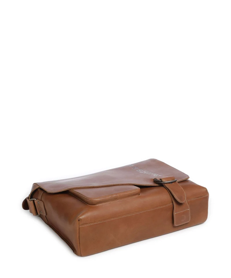 Aunts & Uncles Heritage Big Judd Kuriertasche tan