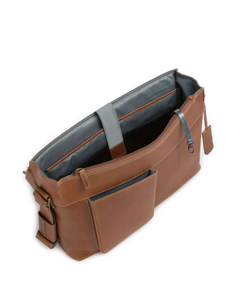 Aunts & Uncles Heritage Big Judd Kuriertasche tan