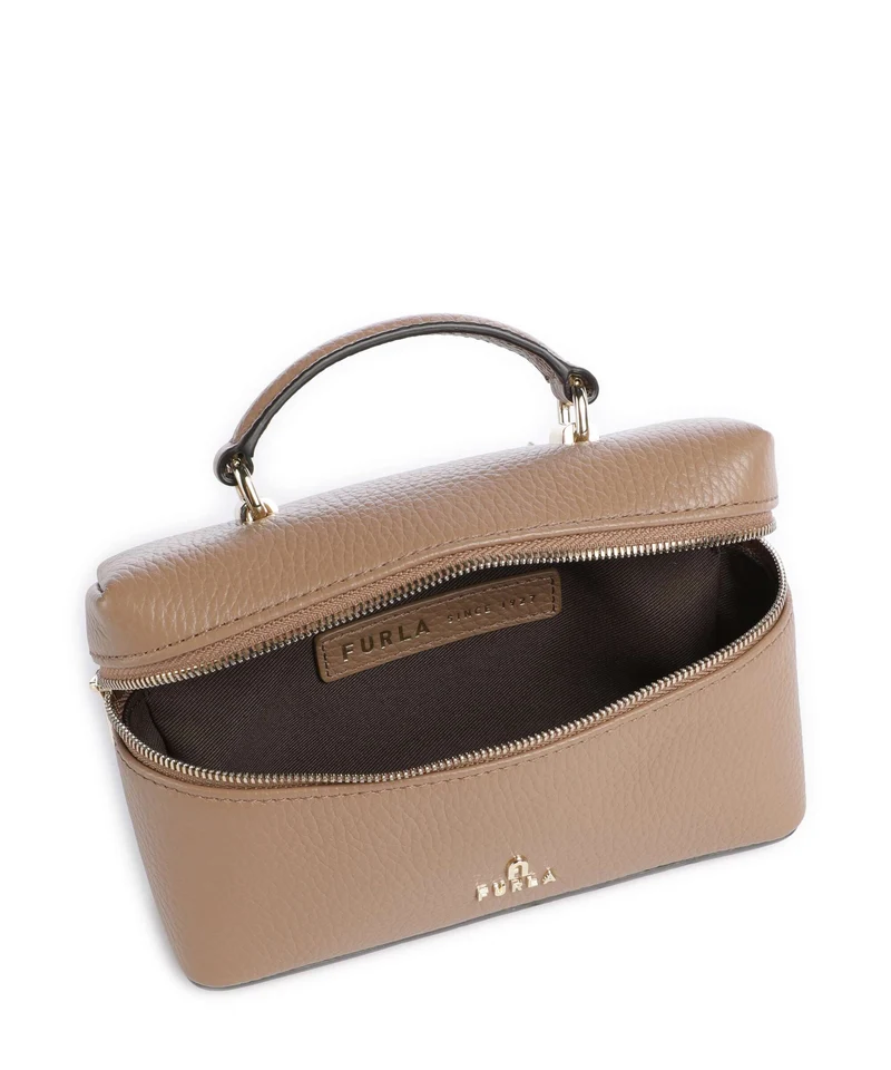 Furla Camelia Micro Umhängetasche toffee