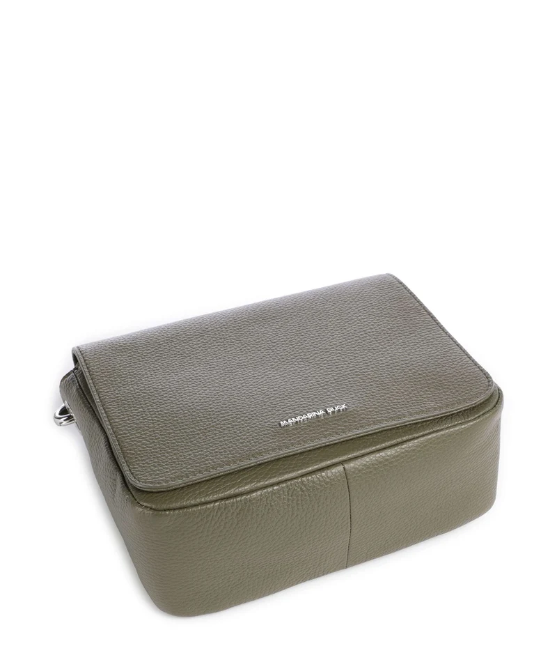 Mandarina Duck Mellow Leather Umhängetasche winter olive