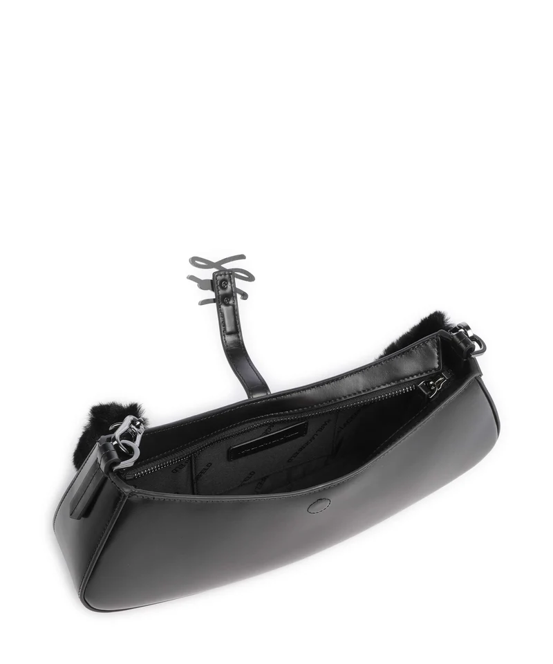 Karl Lagerfeld K/Autograph Small Schultertasche black gunmetal