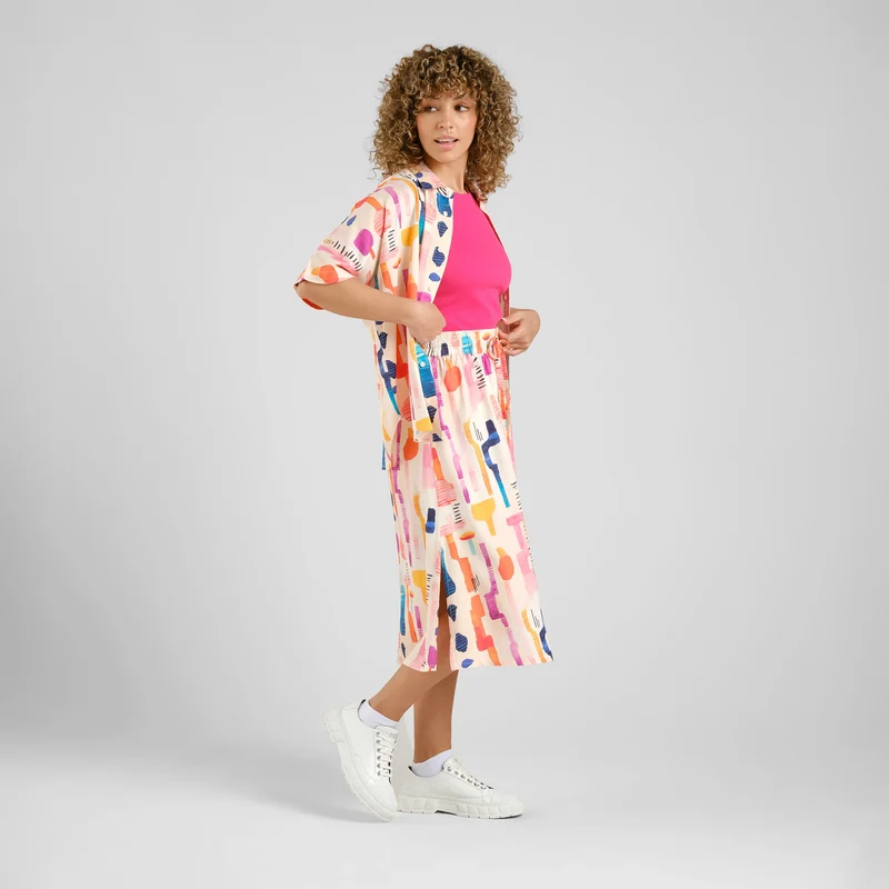 Rock Skirt Klippan Summer Abstract