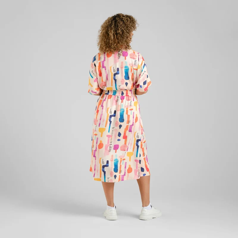 Rock Skirt Klippan Summer Abstract