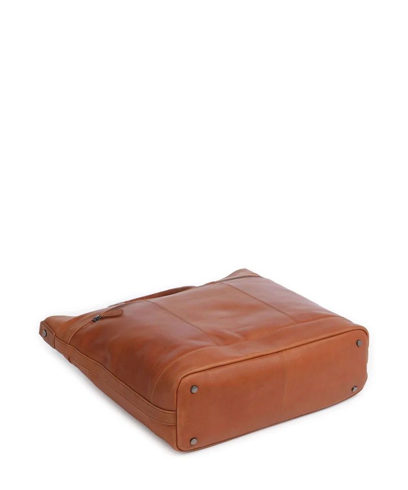 The Chesterfield Brand Wax Pull Up Cow Westbrook Handtasche cognac