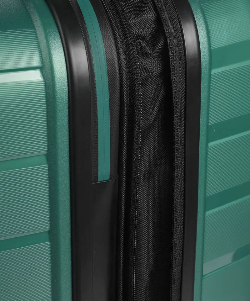 Travelite Air Base 4-Rollen Trolley Set smaragd