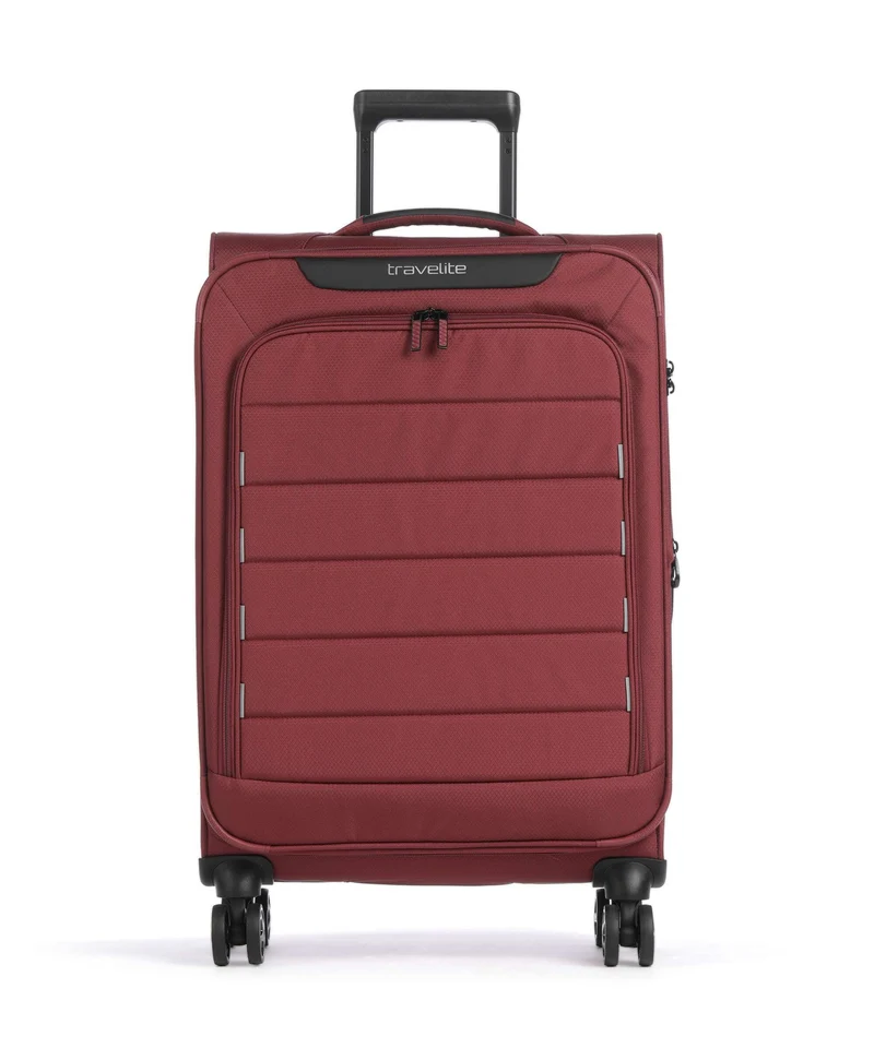 Travelite Skaii 4-Rollen Trolley red