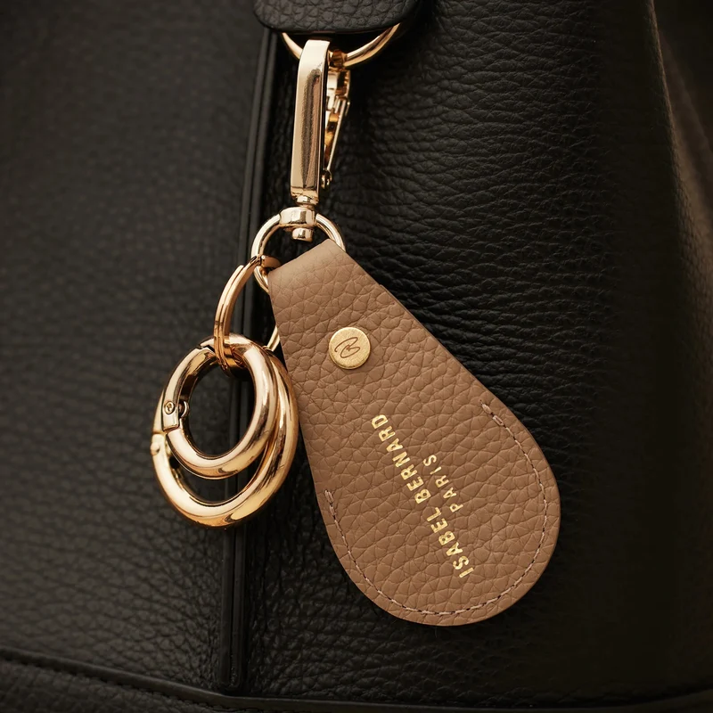 Isabel Bernard Honoré damen Schlüsselanhänger Taupe IB66000-078