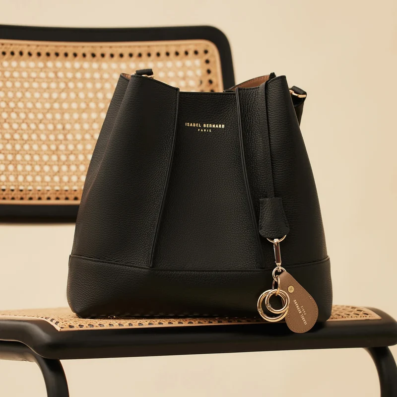 Isabel Bernard Honoré damen Schlüsselanhänger Taupe IB66000-078