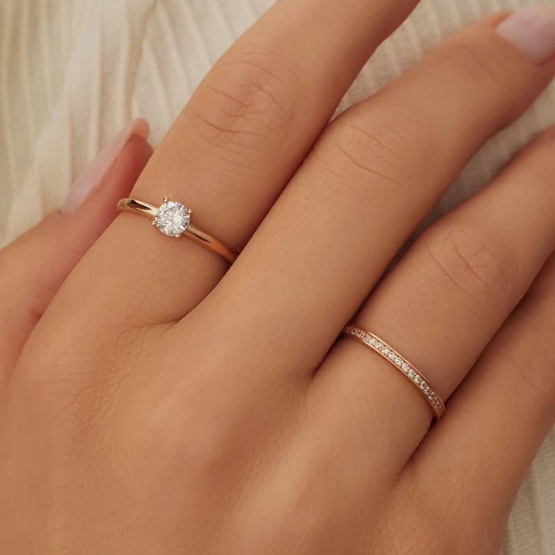 Isabel Bernard La Concorde Soleil 14 Karat | Roségold Ring IB330074-50