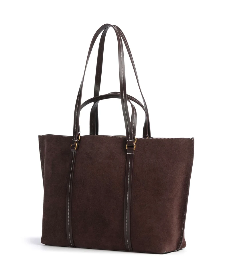 Pinko Carrie Big Shopper borgogna/antique gold